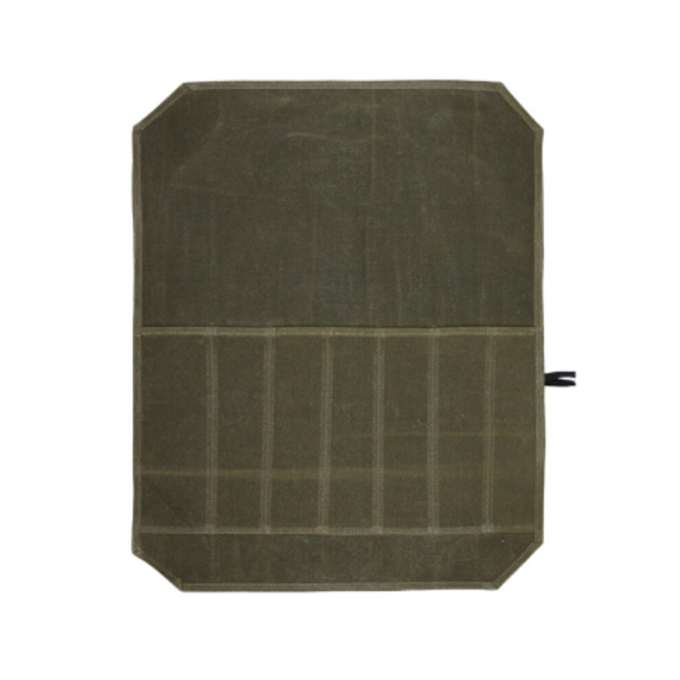 Chef Knife Roll Bag Waxed Canvas 7-Slot Large Capacity Tool Roll For Professional Chefs And Culinary Enthusiasts 6482260410142