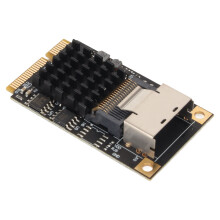 Mini PCIe Erweiterungskarte 4 SATA 3.0 6Gb/s RAID MSI NCQ AHCI 1.0 88SE9215 Erweiterungskarte für Host-Controller