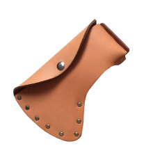 Leather Axe Case Open - Soft Leather Axe Bag, Hammer Holder, Outdoor Hiking Axe Carrier, Strong Weight Capacity