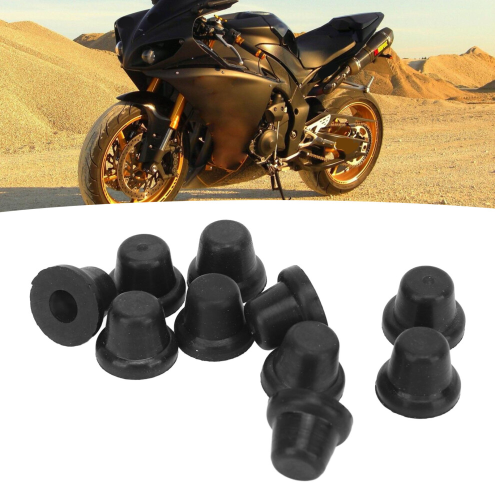 Long-Lasting 10Pcs Rubber Bleeder Screw Covers For Vehicles 4011336148157