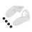 Copertura in silicone per impugnature del controller VR Quest 3 16