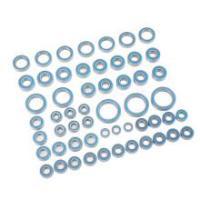 55PCS Steel Deep Groove Ball Bearings for 1/10 RC Crawler Car Upgrade