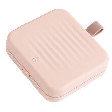 Magnetic Sewing Box With Suction Function, Portable, Small, Double-Layer, Pink Sewing Kit Set For Home Dorm Travel