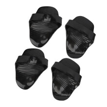 2 paires de pads d'adhérence en silicone noirs et antidérapants