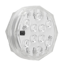 Luce LED per piscina IP68, 3xAAA, a colori, telecomando