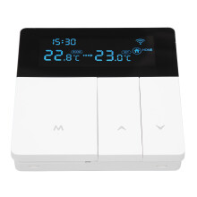 Temperaturregler LCD Digital Fernsteuerung Wasserheizung Boiler APP Steuerung Thermostat für Tuya AC90V‑240V WIFI Typ