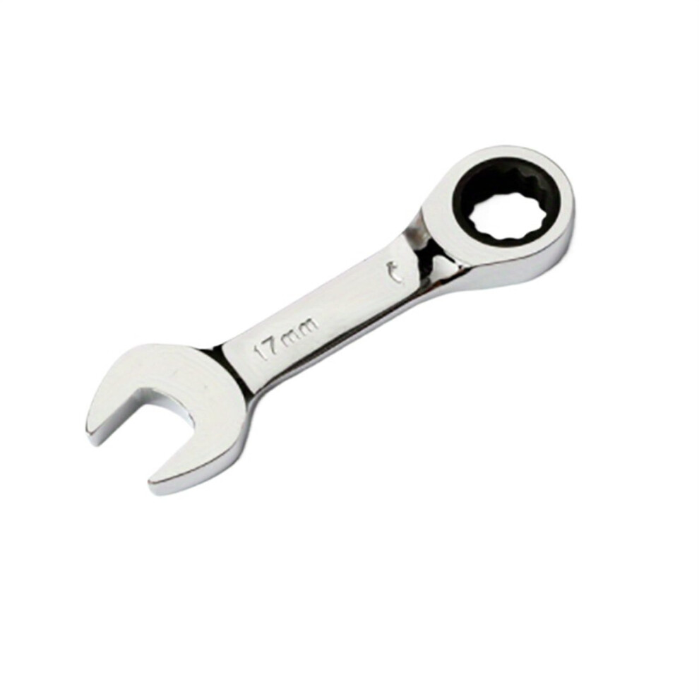 Metrisches Handwerkzeug Metric Ratchet Wrench 1-Piece 6Mm-19Mm Reversible Stubby 72-Tooth Socket Wrench For Nuts (18Mm) 6947110886473