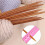 10Pcs Clear Plastic Knitting Needle Gauge Ruler Multipurpose Sewing Tool 4