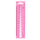 10Pcs Clear Plastic Knitting Needle Gauge Ruler Multipurpose Sewing Tool 5