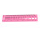 10Pcs Clear Plastic Knitting Needle Gauge Ruler Multipurpose Sewing Tool 12