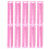 10Pcs Clear Plastic Knitting Needle Gauge Ruler Multipurpose Sewing Tool 2