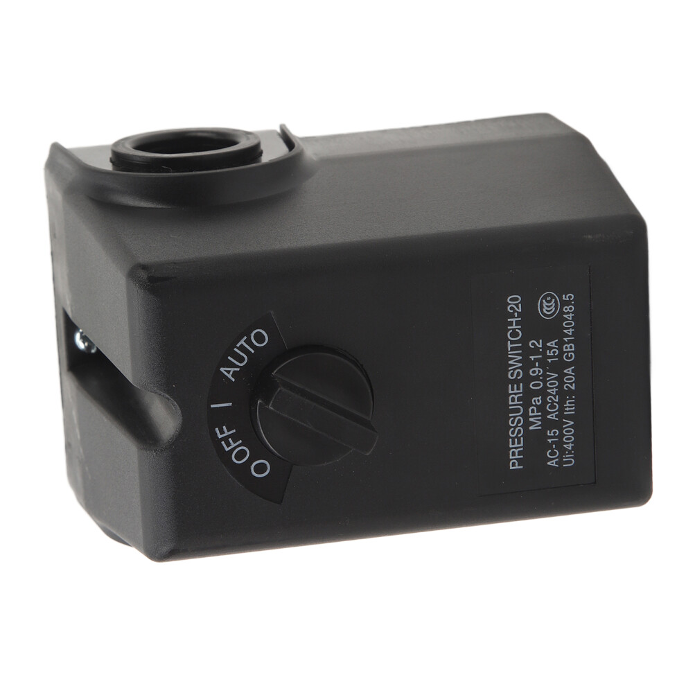 240V 15A Air Compressor Pressure Switch 12Kg With Single Port 1/4In Npt 6941336163967
