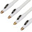 4pcs Beard Shaping Stencil Kit with Barber Pencils White Multiple Curve Tools 9