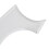 4pcs Beard Shaping Stencil Kit with Barber Pencils White Multiple Curve Tools 11