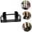 Firewood Storage Rack One Piece Iron Black Finish For Home Plank Storage Stack Stand 3