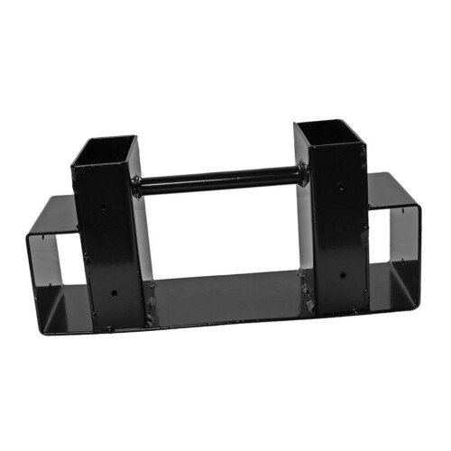 Firewood Storage Rack One Piece Iron Black Finish For Home Plank Storage Stack Stand