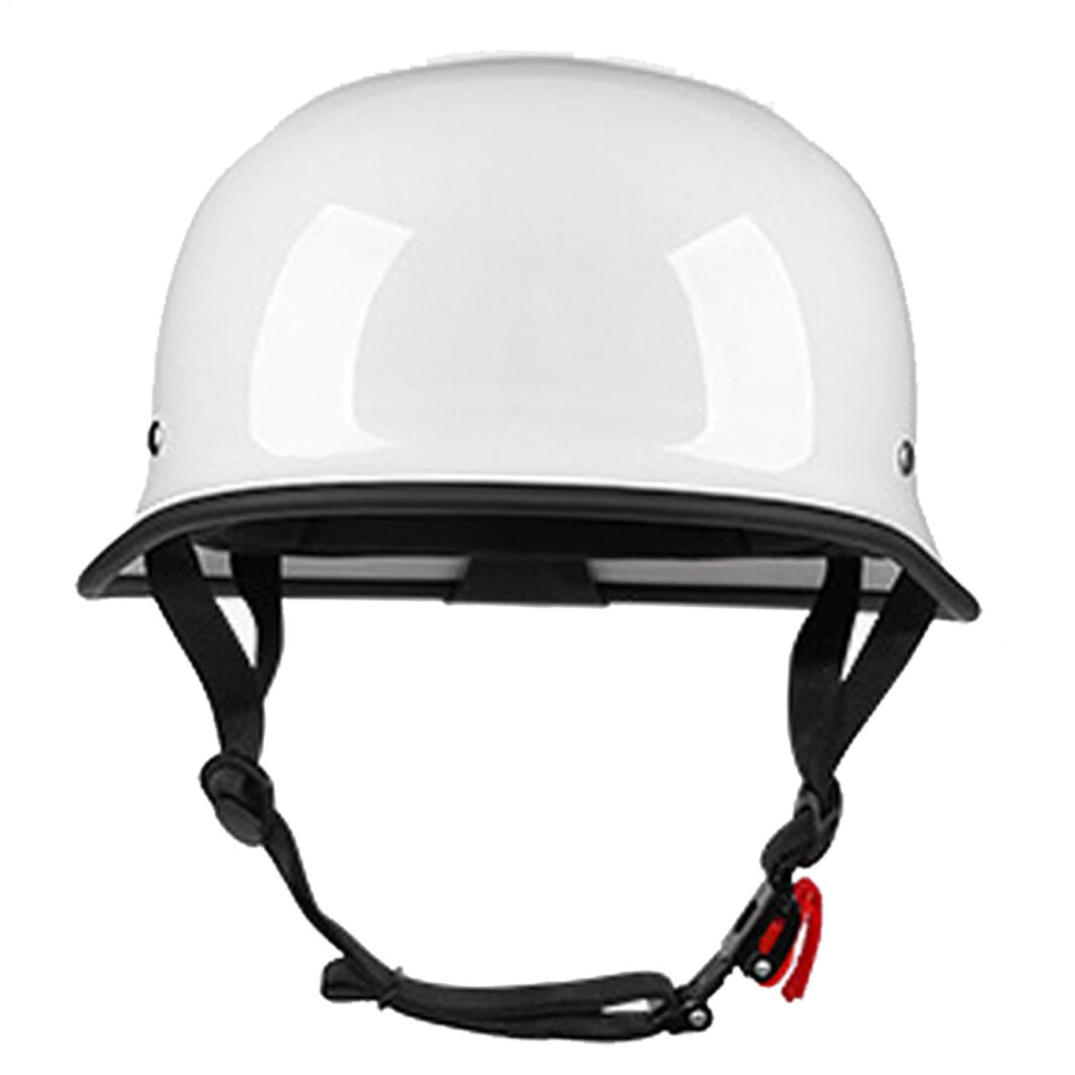 Motorcycle Helmets For Women And Men, Breathable Snowboard And Ski Helmet, White ABS Shell, CE Certified Size S-XL-image-OPC-PJDXFPF-NEW