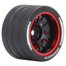 Roue à main en aluminium NB4 RC - Rouge, légère