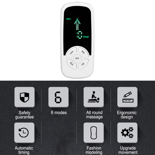 Multi-Functional TENS Unit with 6 Massaging Modes & Electrodes 2