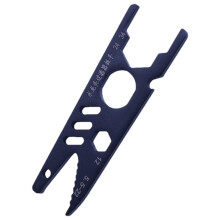 Spanner Tool Lock Nut Wrench, Self-Clamping Double Wrench For Wheel Nut Removal, High-Strength Hand Tool, Black
