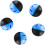 Baseball 5-Pack Practice Baseballs Hollow Core Limited Flight Blue Softball-Style Balls 5