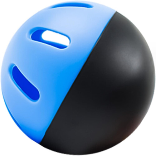 Baseball 5-Pack Practice Baseballs Hollow Core Limited Flight Blue Softball-Style Balls 2