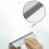 Water Blade Glass Scraper – Portable Multipurpose Car Squeegee, White Gray 6