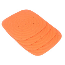 4 Stück waschbare Hühnereiernestmatten, Hühnereiergelegekissen für Legen, orange