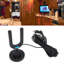 4K/8K HD RV TV-Antenne, verstärkt, Reichweite bis zu 250 Meilen, 8 m / 26,34 Fuß