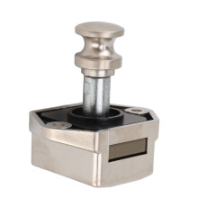 Serratura per armadietto a pulsante per camper RV, in lega di zinco, 36,00 g, ABS.