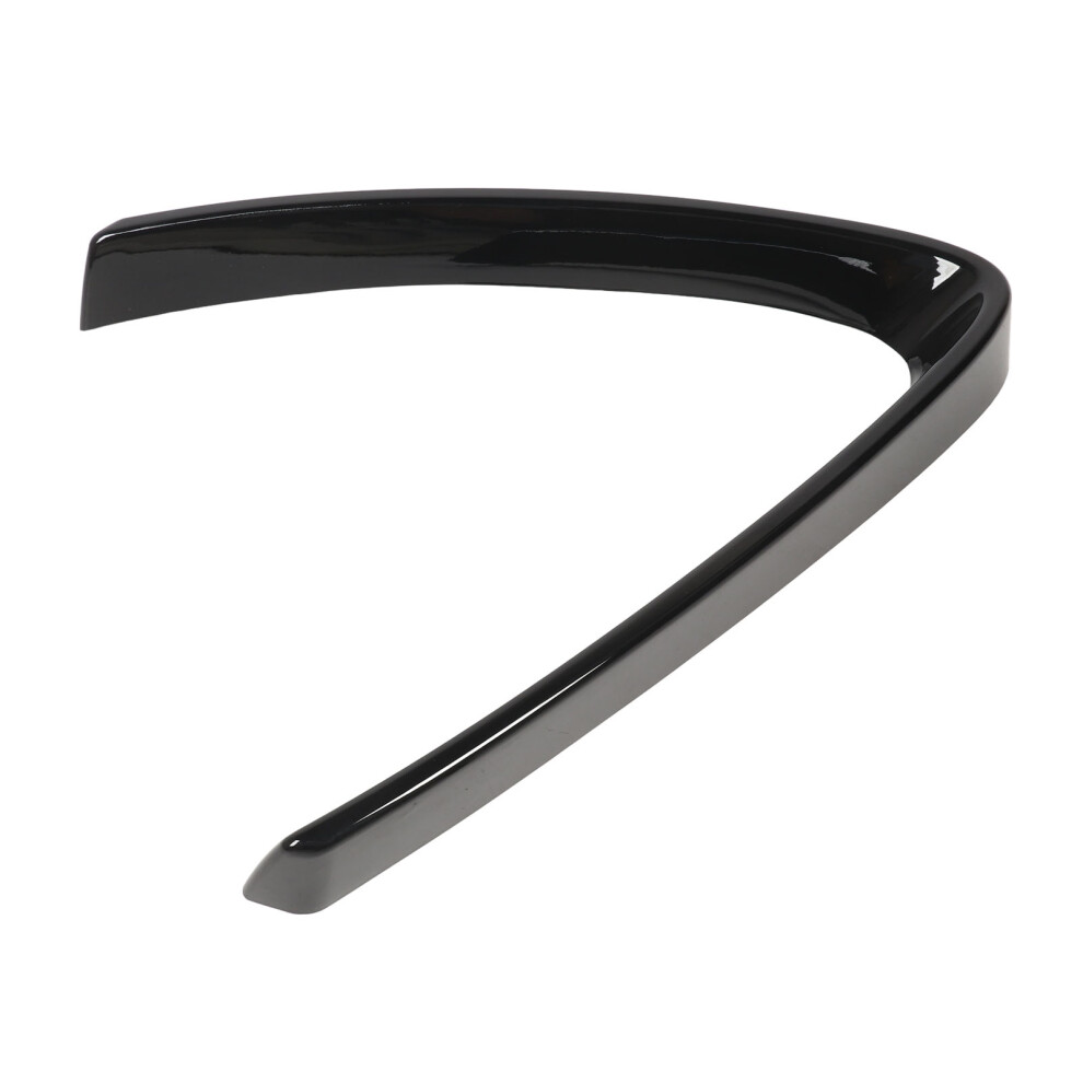 Alfa Romeo Stelvio Bright Bumper Grill V Shape Trim Black