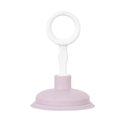 Strong Suction Sink Plunger 10.5x16.5cm Pink, Quick Pipe Cleaning 1