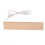 Base per display LED rettangolare, 18 cm / 7,09 in, luce calda 9