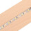 Base per display LED rettangolare, 18 cm / 7,09 in, luce calda 10