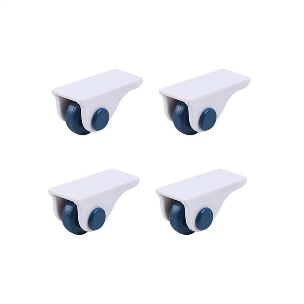 Lenkrollen 4-Piece Mini Caster Wheels For Storage Boxes Furniture Glides Trash Cans Self-Adhesive Pulley Wheel 6947110887418