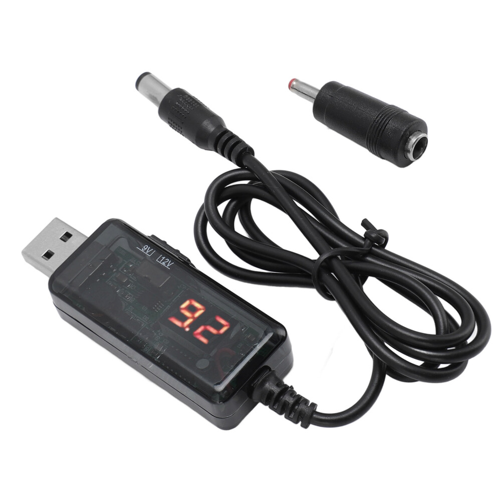 Usb Power Bank Router Cord 9V/12V Hd Digital Display For Optical Modem 8291336187493