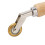 Double End Seam Roller 32mm Silicone & Brass Wheels High Temp Resistant 6