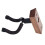 Supporto a parete trapezoidale per chitarra in noce nero 9