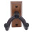 Supporto a parete trapezoidale per chitarra in noce nero 15