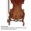 Lightweight Foldable Violin Stand - Sturdy ABS, Fits Guitar Bass 5