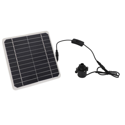 Versatile 50W Solar Pond Pump with Storage for Day & Night Use