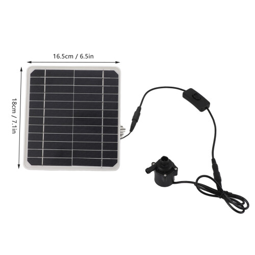 Versatile 50W Solar Pond Pump with Storage for Day & Night Use 1