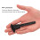 10Pcs Black 80mm Eyebrow Microblading Measuring Ruler Caliper Tool 6