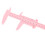 10PCS Pink Microblading Rulers – 150mm Eyebrow Measuring Tools 12