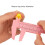 10PCS Pink Microblading Rulers – 150mm Eyebrow Measuring Tools 4