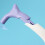 Purple & White Ruler Handle Set – Durable ABS PVC, 13.2x8cm 5