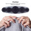 Self Cover Button Tool 5 Sizes DIY Plastic Universal Embroidery & Quilting 5