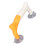 Ruler Handle with Ergonomic Design and Strong Suction for Patchwork 10