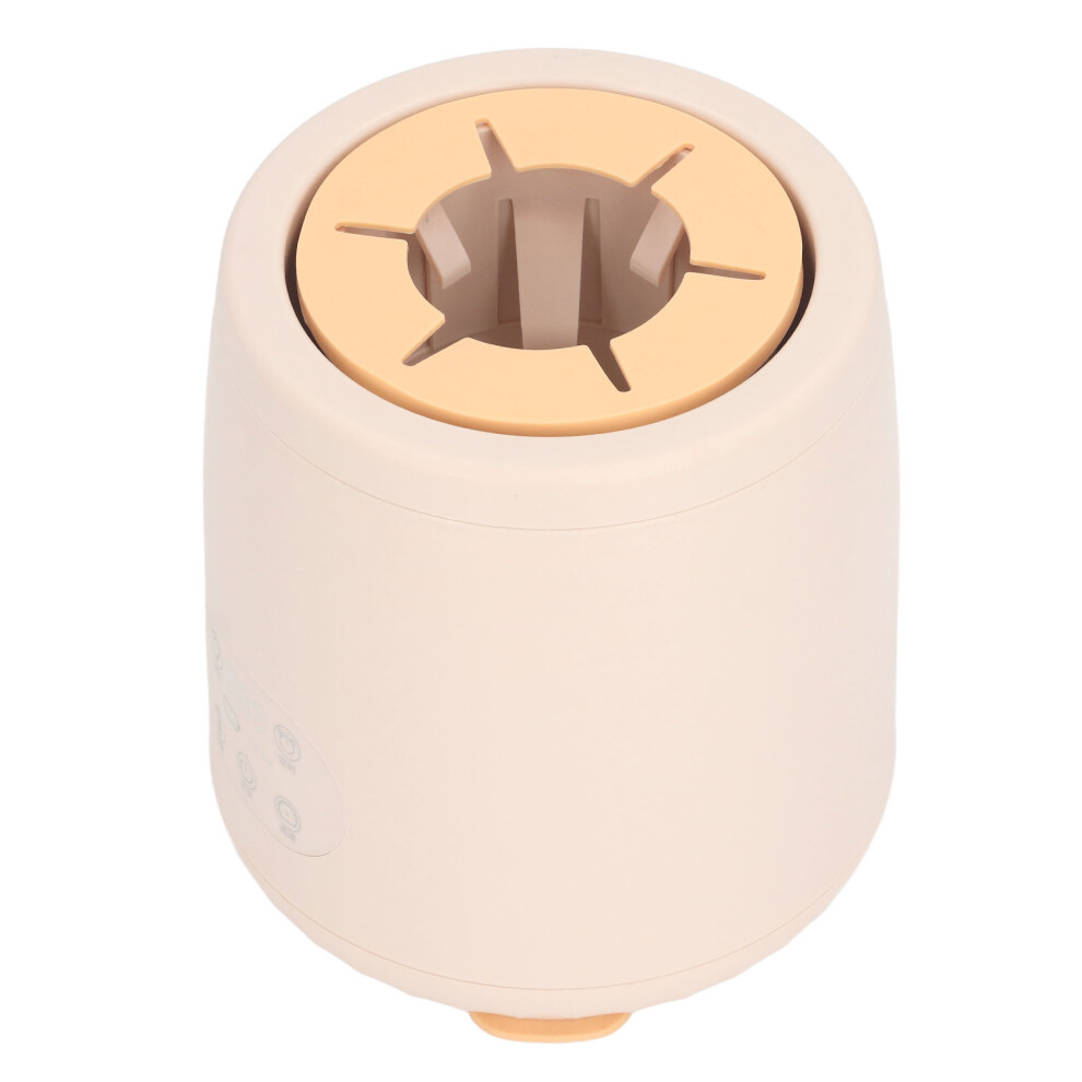 Automatic Baby Milk Bottle Shaker 360 Rotation, 5 Speed, Usb Rechargeable Beige