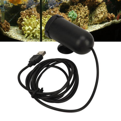 Pompa ad ossigeno USB per pesci 7.5x4 cm silenziosa e portatile